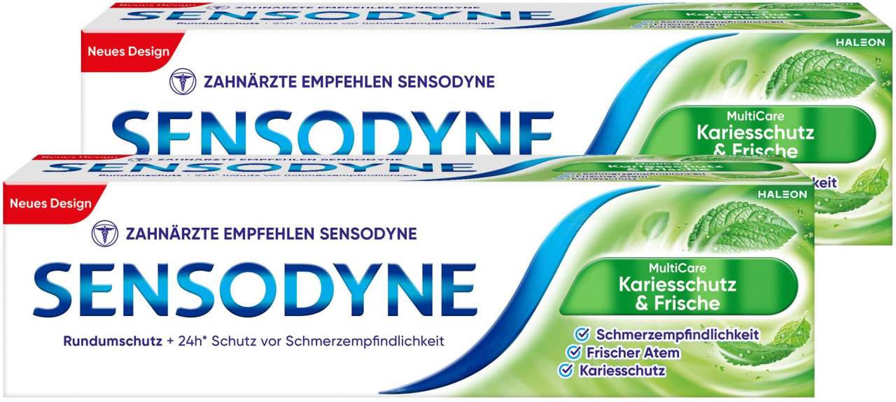 Sensodyne MultiCare Kariesschutz & Frische 2 x 75 ml
