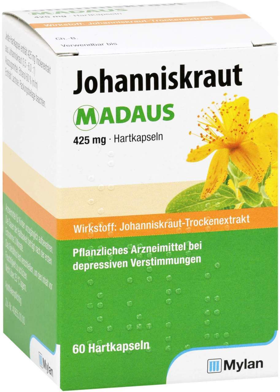 Johanniskraut Madaus 425 mg Hartkapseln