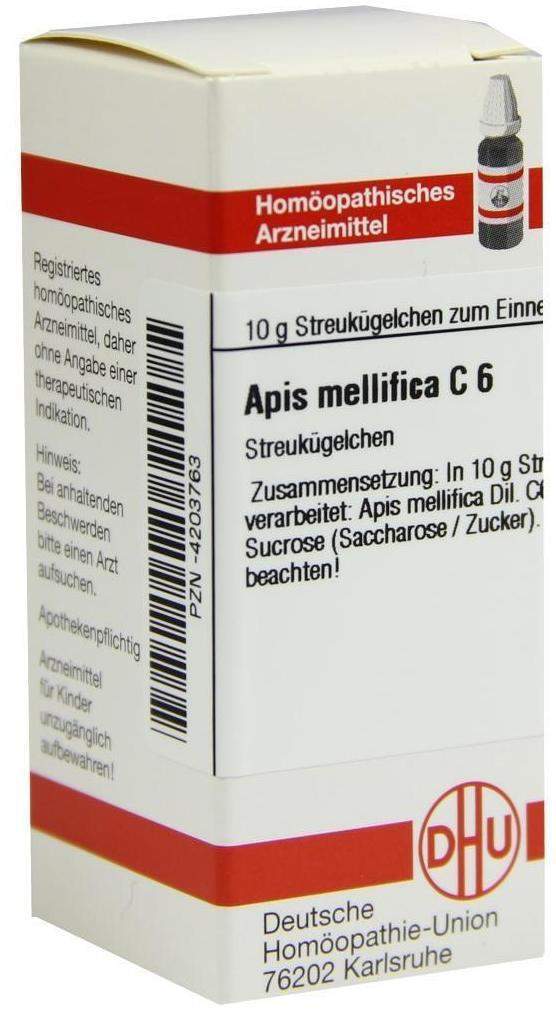 Dhu Apis Mellifica C6 10 G Globuli
