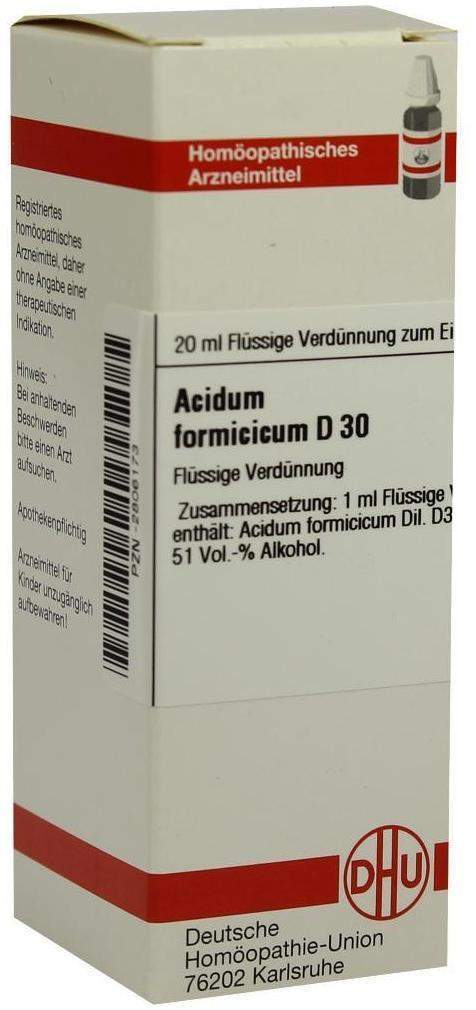 Dhu Acidum Formicicum D30 20 ml Dilution