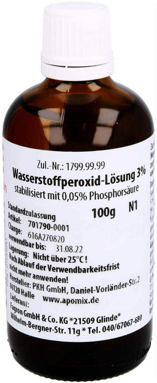 Wasserstoffperoxid Lösung 3% 100 G Lösung