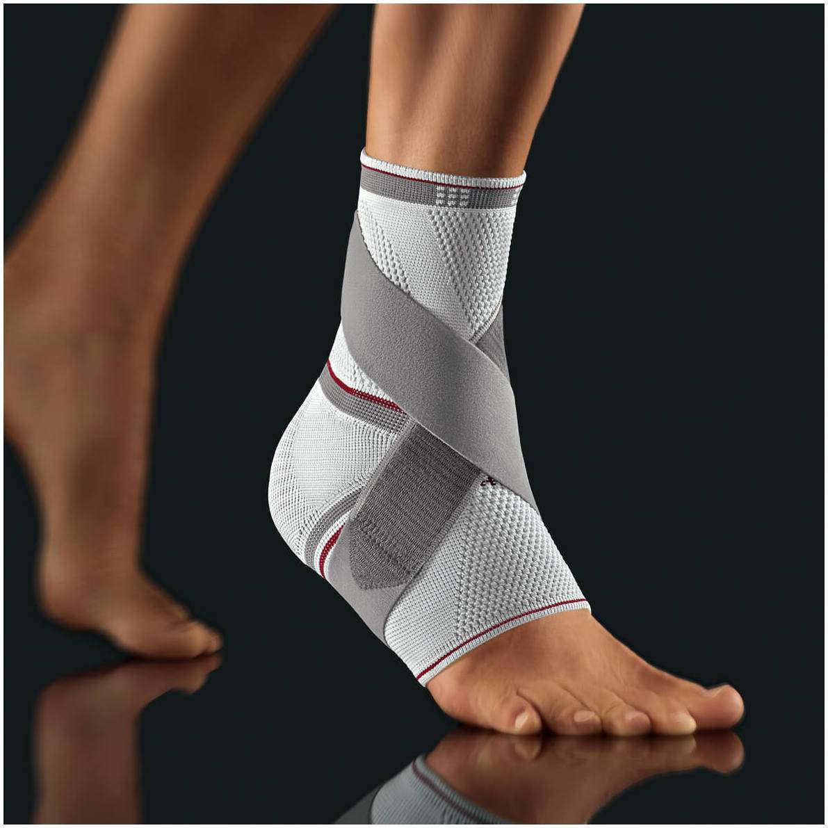 Bort Talostabil Plus Bandage Rechts Medium Silber