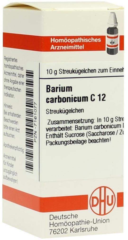 Dhu Barium Carbonicum C12 Globuli