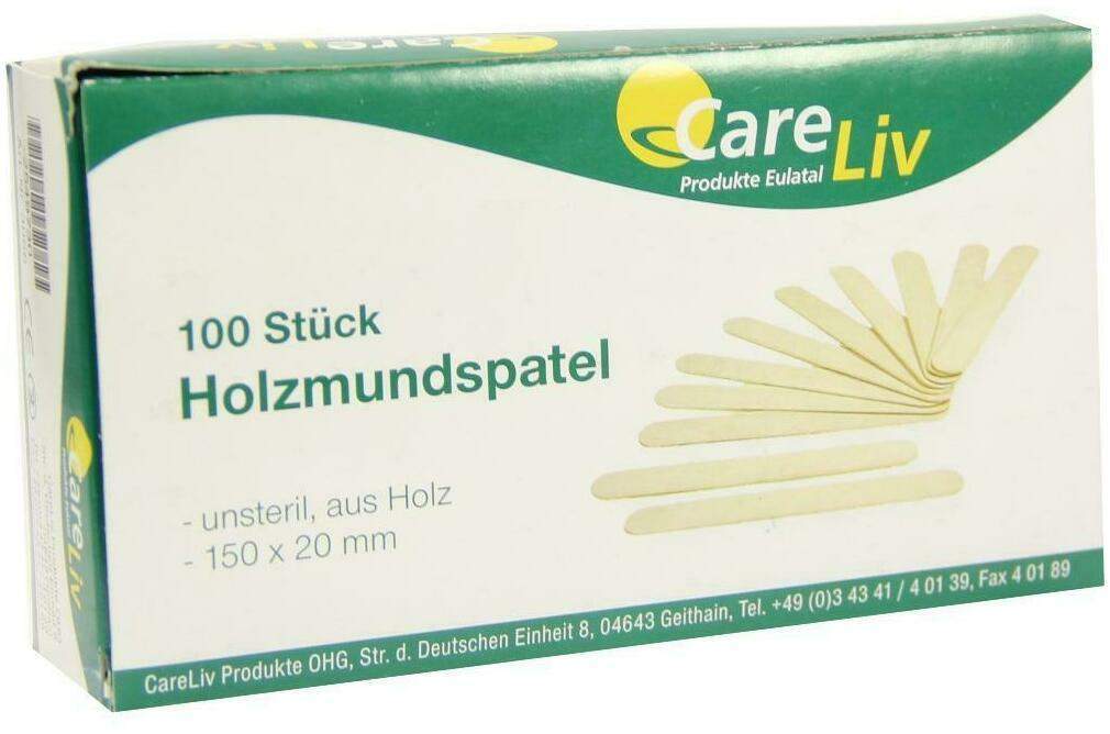 Holzmundspatel 15 cm 100 Stück