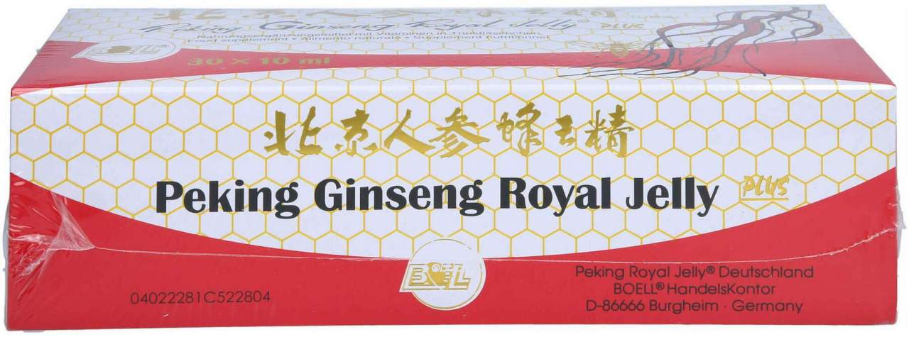 Peking Ginseng Royal Jelly Plus Trinkampullen