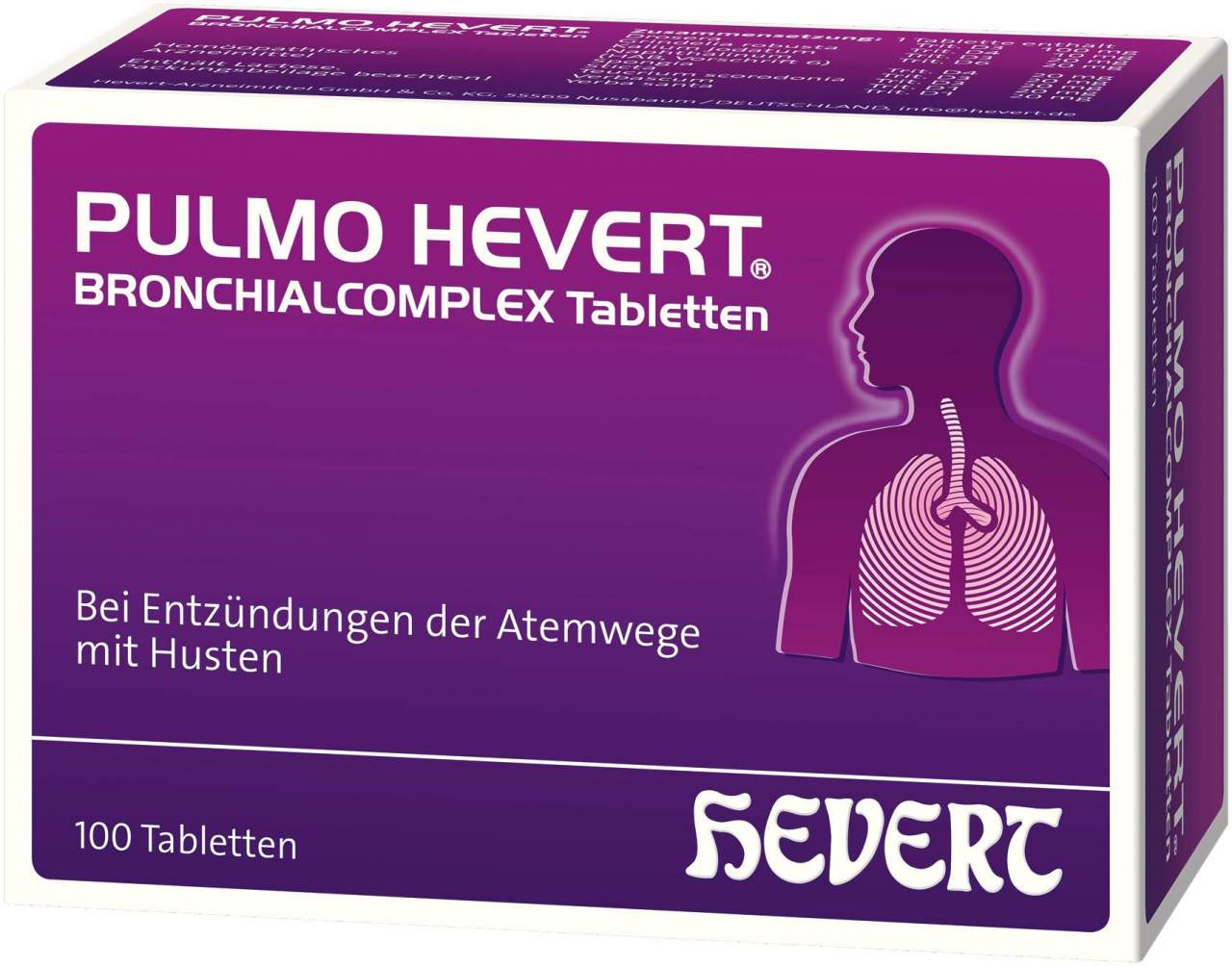 Pulmo Hevert Bronchialcomplex 100 Tabletten