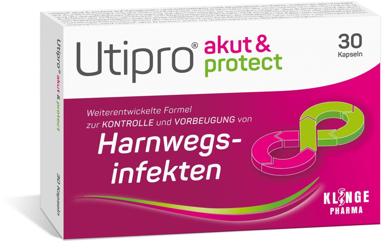 Utipro akut & protect 30 Hartkapseln