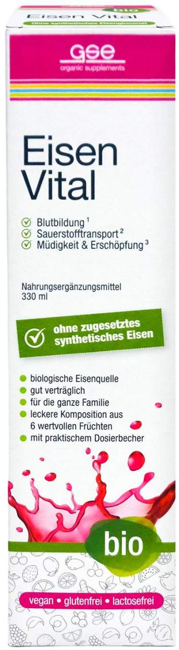 Eisen Vital Complex Bio Flüssigkeit Z.Einnehmen 330 ml