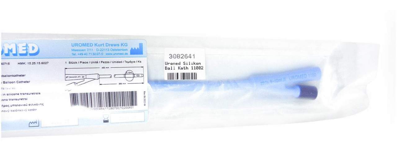 Uromed Ballonkath.Ch 22 Nelaton Silikon 1100