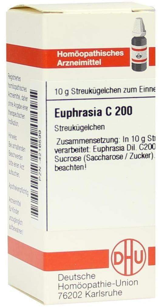 Dhu Euphrasia C200 Globuli