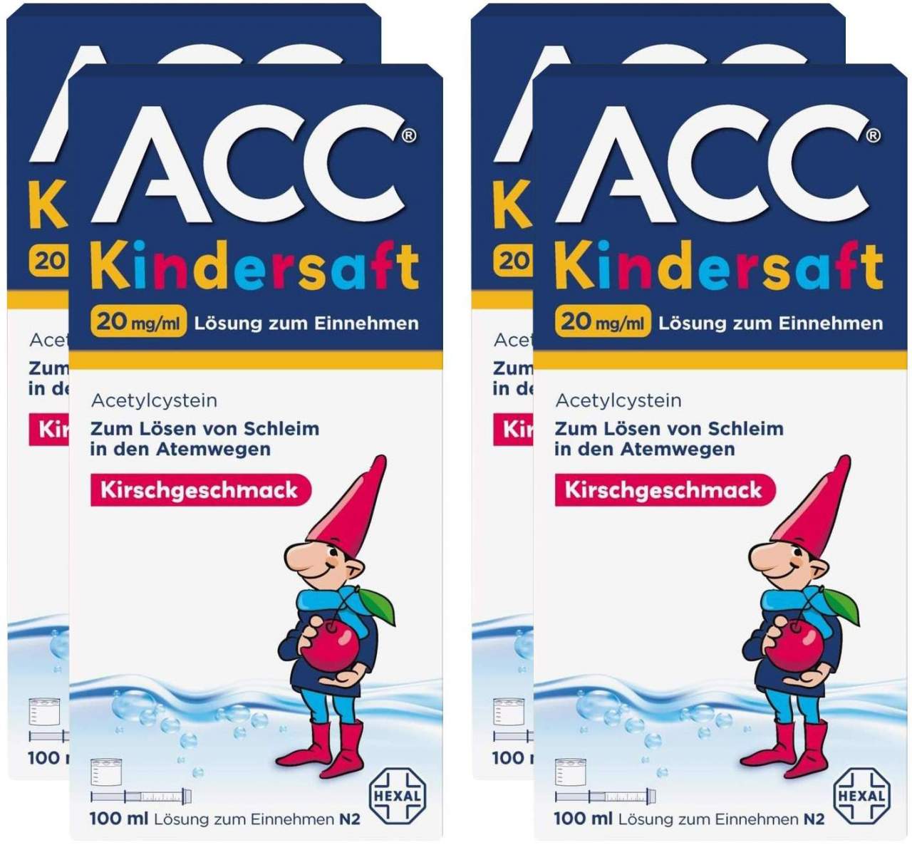 ACC Kindersaft 4 x 100 ml