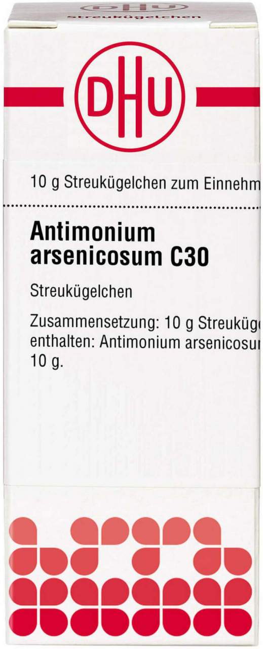 Dhu Antimonium Arsenicosum C30 Globuli 10 G