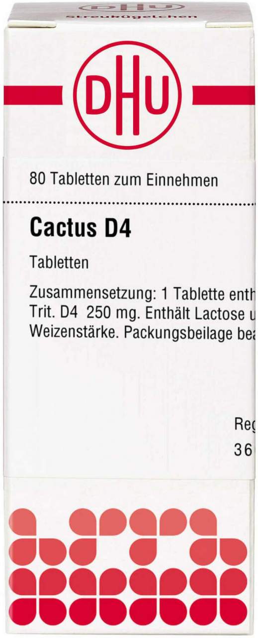 Dhu Cactus D4 Tabletten 80 Stück