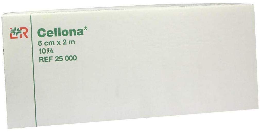 Cellona Gipsbinden 2 M X 6 cm 2 X 5 Binden