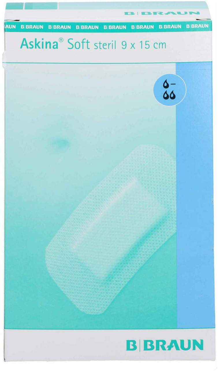 Askina Soft Wundverband 9x15 cm Steril