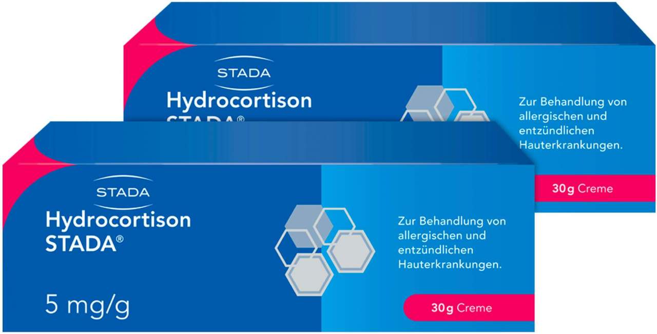 Hydrocortison Stada 5 mg je g 2 x 30 g Creme