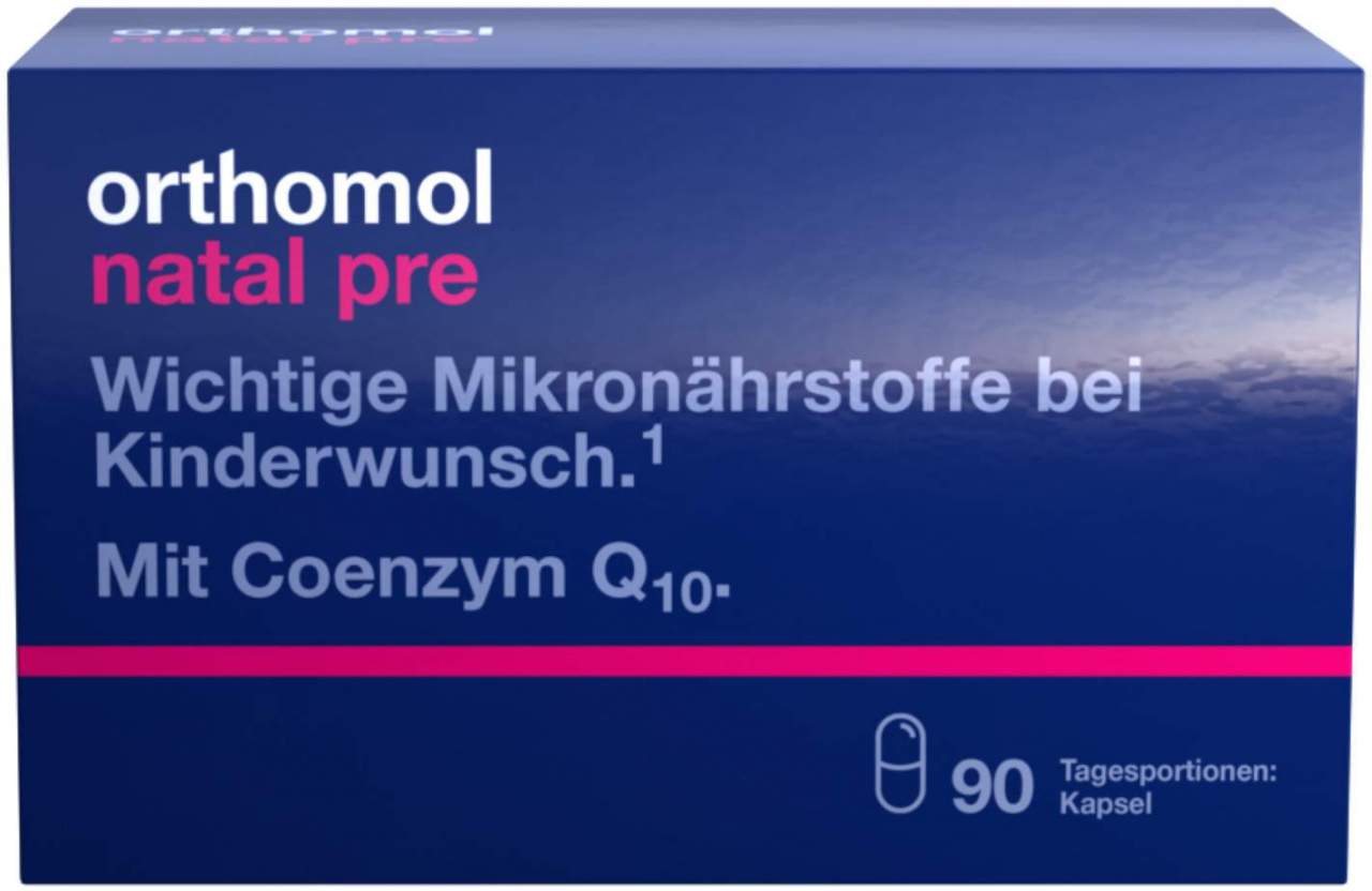 Orthomol Natal Pre 90 Kapseln