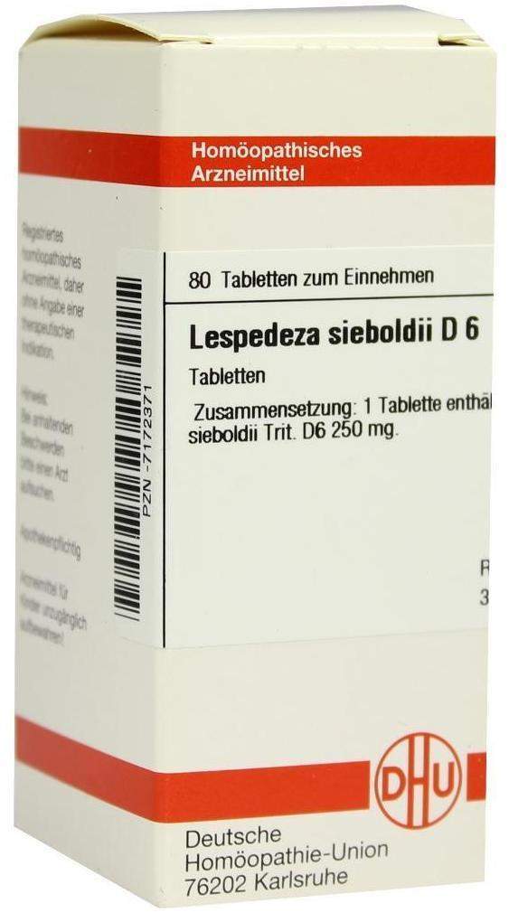 Dhu Lespedeza Sieboldii D6 80 Tabletten