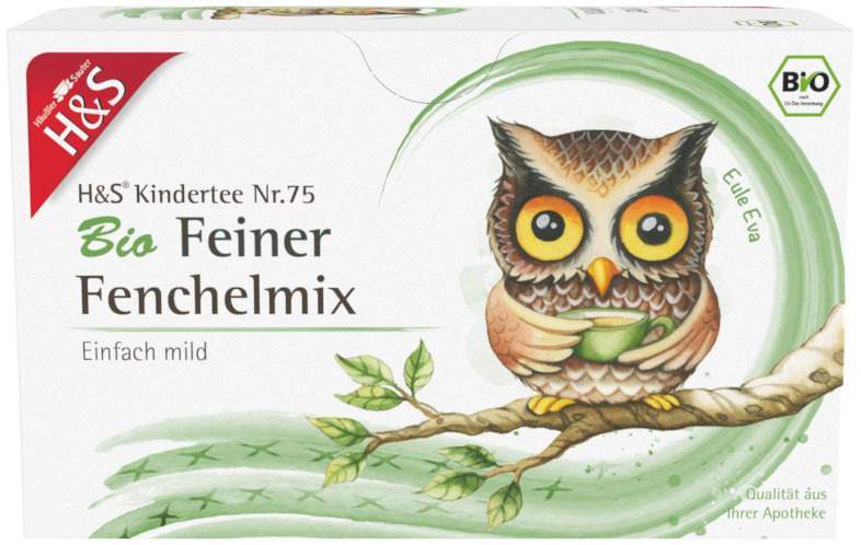 H&S Bio Baby- und Kindertee Feiner Fenchelmix 20 Filterbeutel