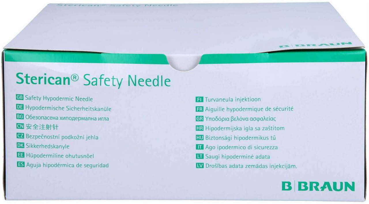 Sterican Safety Kanülen 25 G X 5 8 0,5 X 16 mm 100 Stück