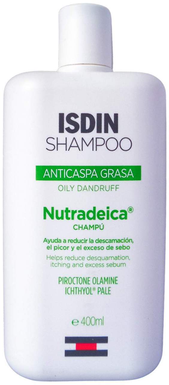 Isdin Nutradeica Shampoo Gegen Schuppen und Fettiges Haar 400 ml