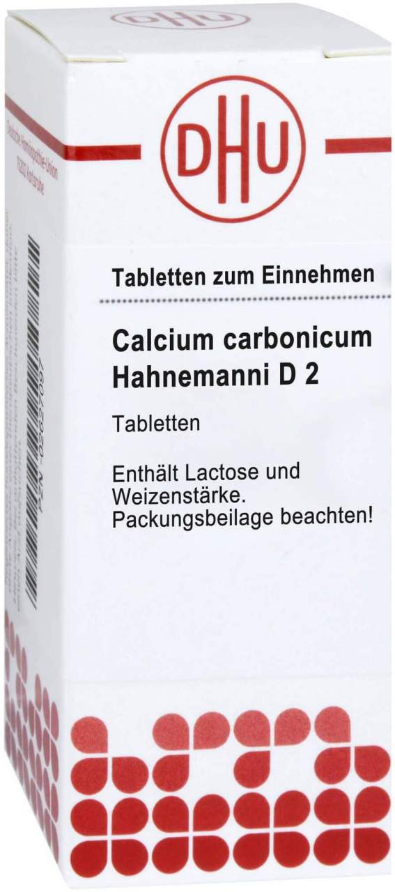 Dhu Calcium Carbonicum Hahnemanni D2 Tabletten
