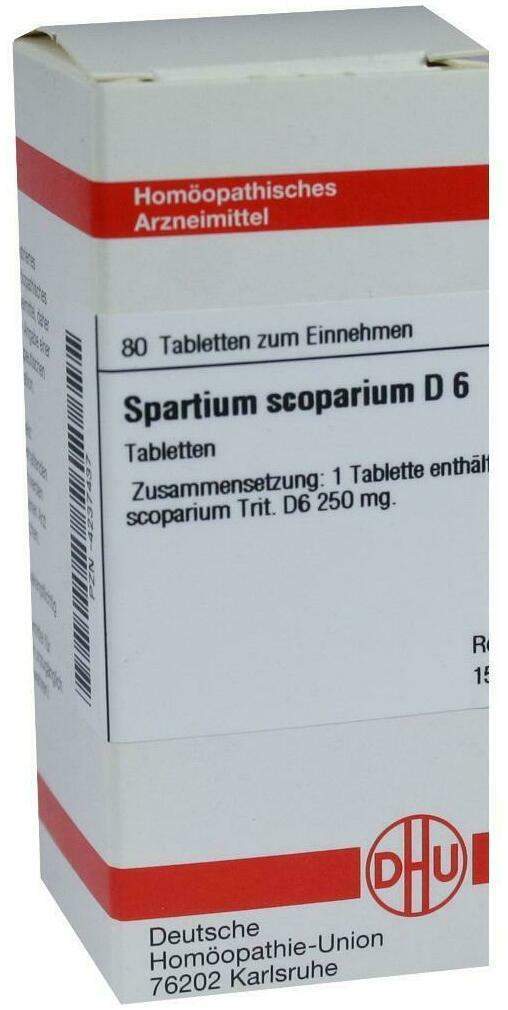 Dhu Spartium Scoparium D6 80 Tabletten