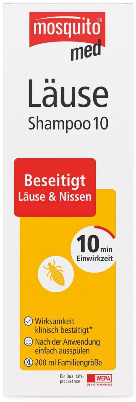 Mosquito Med Läuse Shampoo 10 200 ml