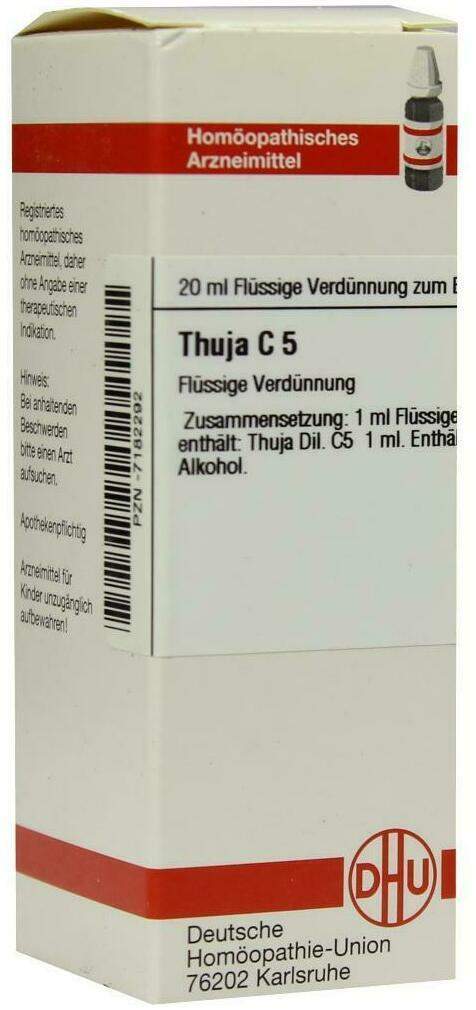 Dhu Thuja C5 20 ml Dilution