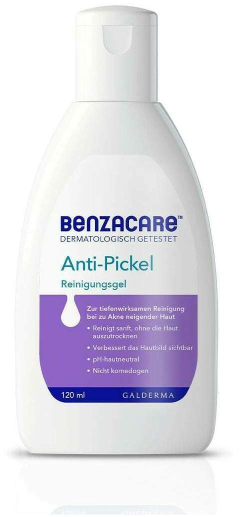 Benzacare Anti-Pickel Reinigungsgel 120 ml - Bei Akne