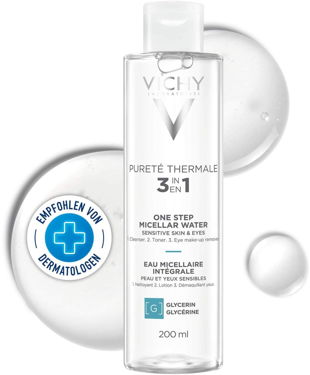 Vichy Purete Thermale Mineral Mizellen Fluid sensitiv 200 ml