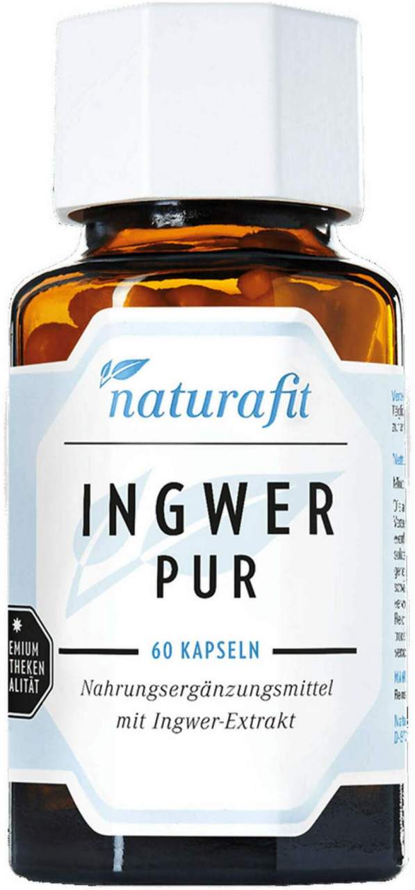 Naturafit Ingwer 60 Kapseln