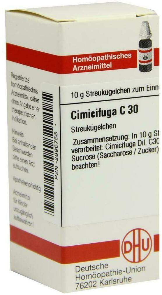 Dhu Cimicifuga C30 10 G Globuli