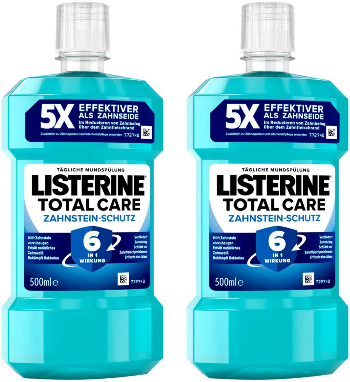Listerine Total Care Zahnstein - Schutz 2 x 500 ml