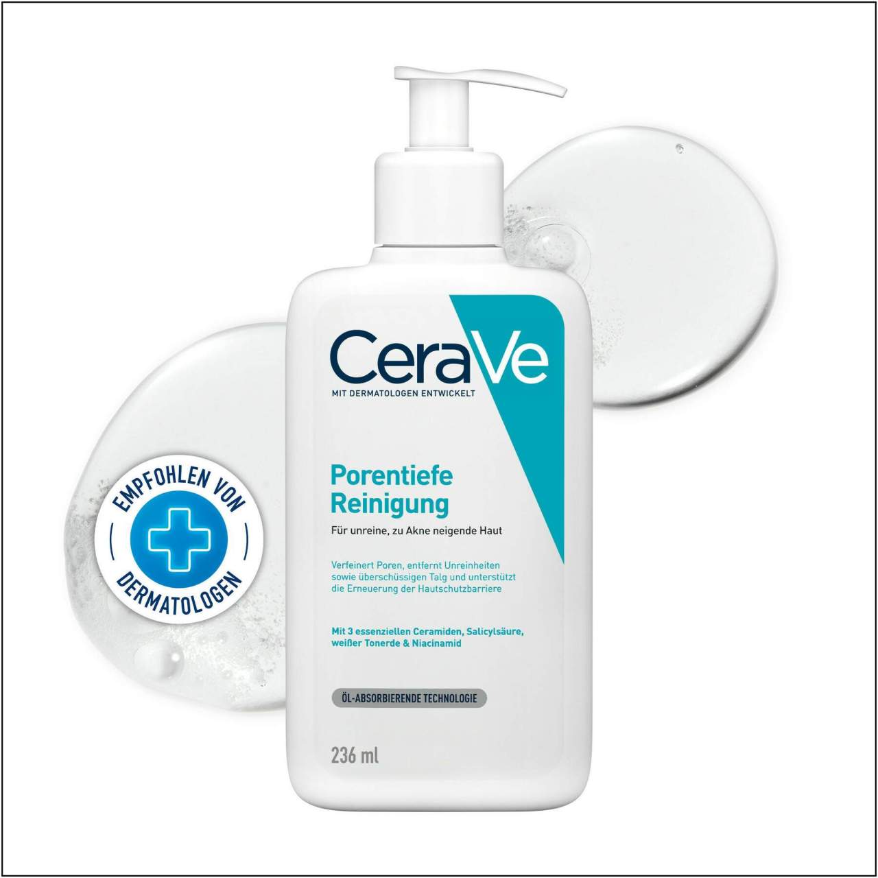 Cerave porentiefe Reinigung Gel 236 ml