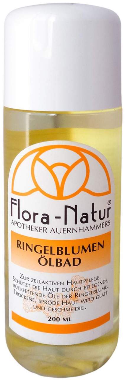 Ringelblumen Ölbad Flora Natur 200 ml - Bei trockener Haut