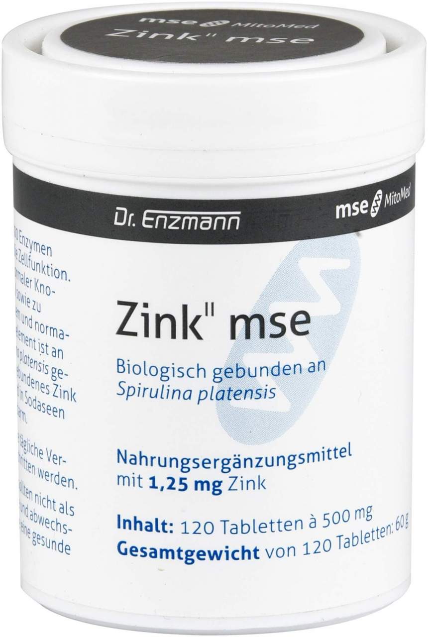 Zink II Mse 1,25 mg Tabletten