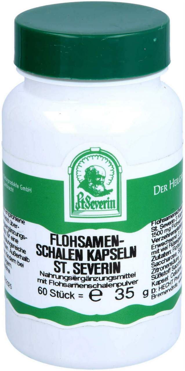 Flohsamenschalen St.Severin 60 Kapseln