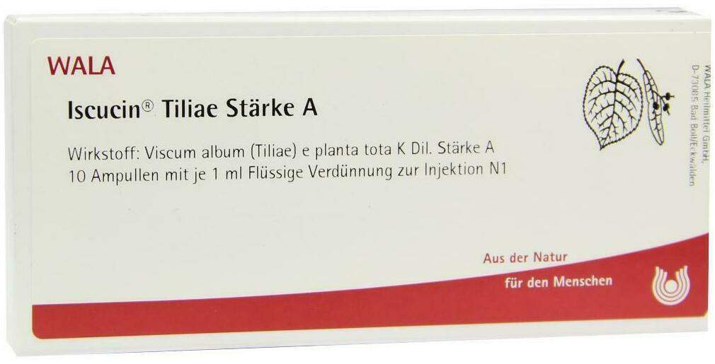 Wala Iscucin Tiliae Stärke A 10 X 1 ml Ampullen