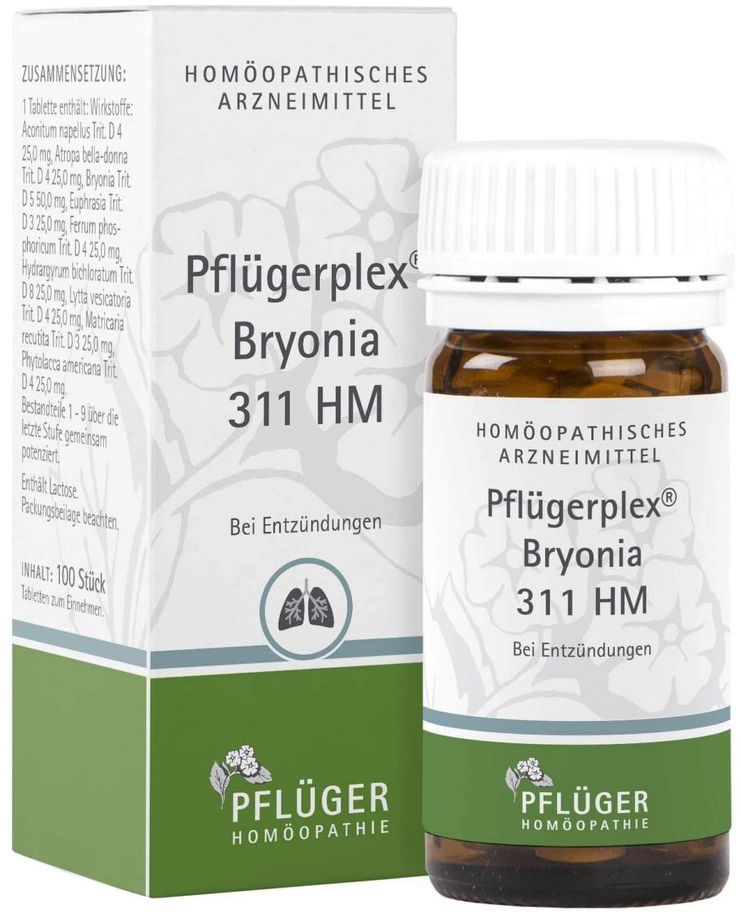 Pflügerplex Bryonia 311 Hm 100 Tabletten