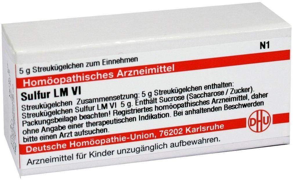 Dhu Sulfur Lm Vi Globuli