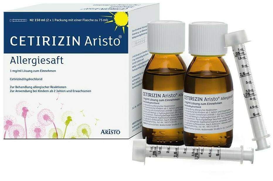 Cetirizin Aristo Allergiesaft 150 ml