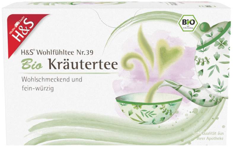 H&S Bio Kräutertee Filterbeutel 20 X 1,5 G