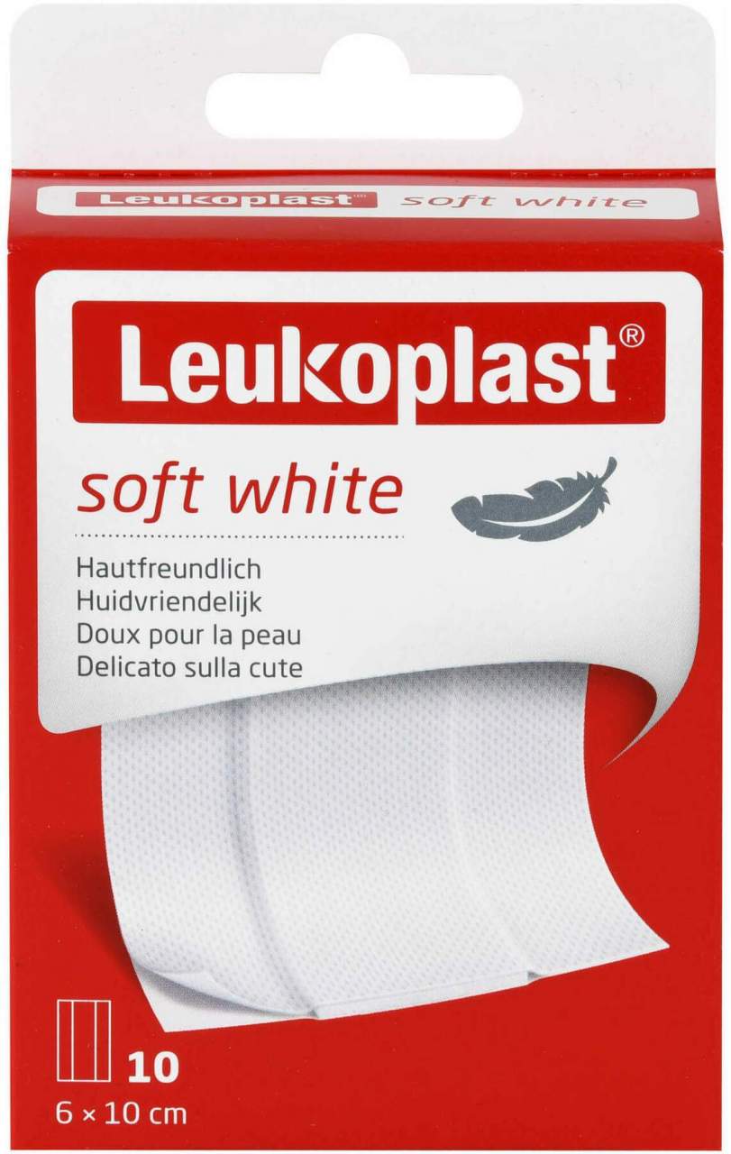 Leukoplast Soft White Pflaster 6x10 cm