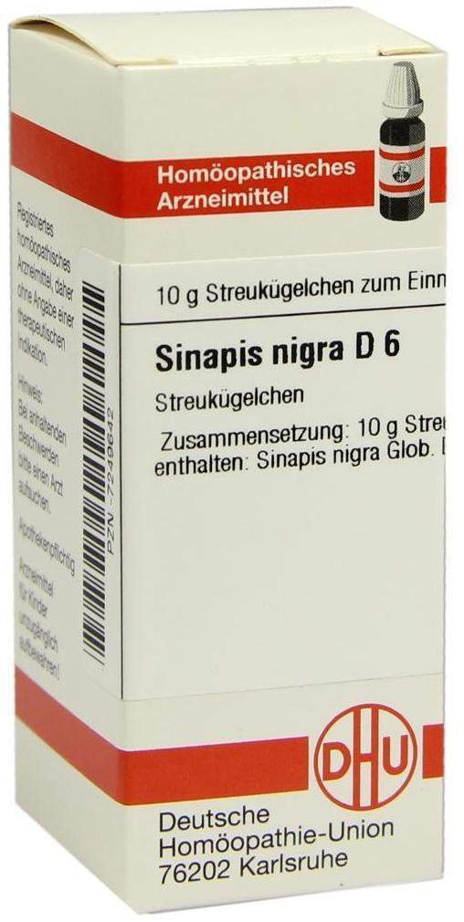 Dhu Sinapis Nigra D6 10 G Globuli