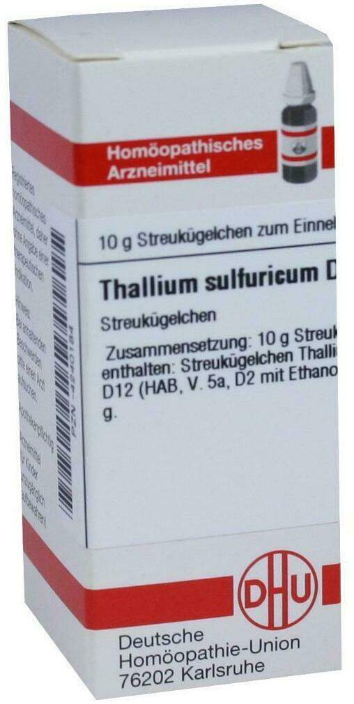 Dhu Thallium Sulfuricum D12 Globuli