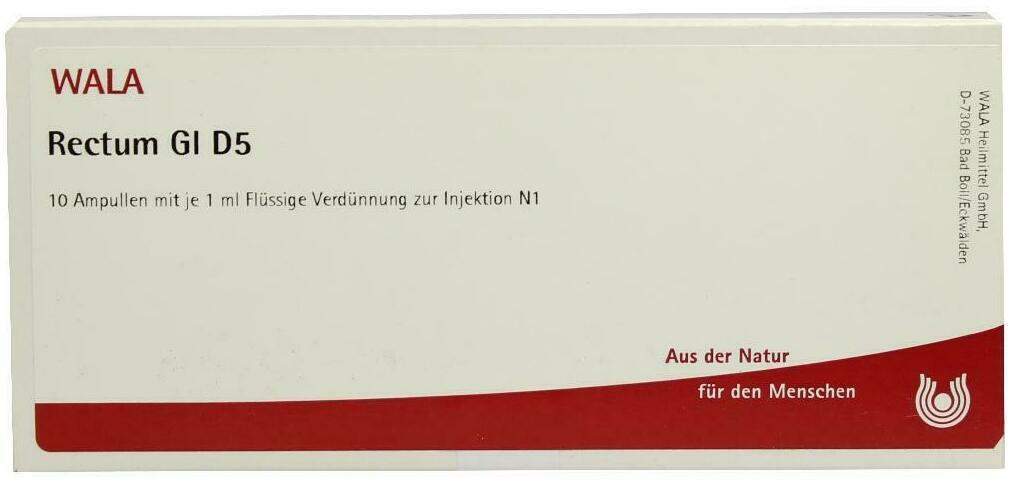 Wala Rectum Gl D5 10 X 1 ml Ampullen