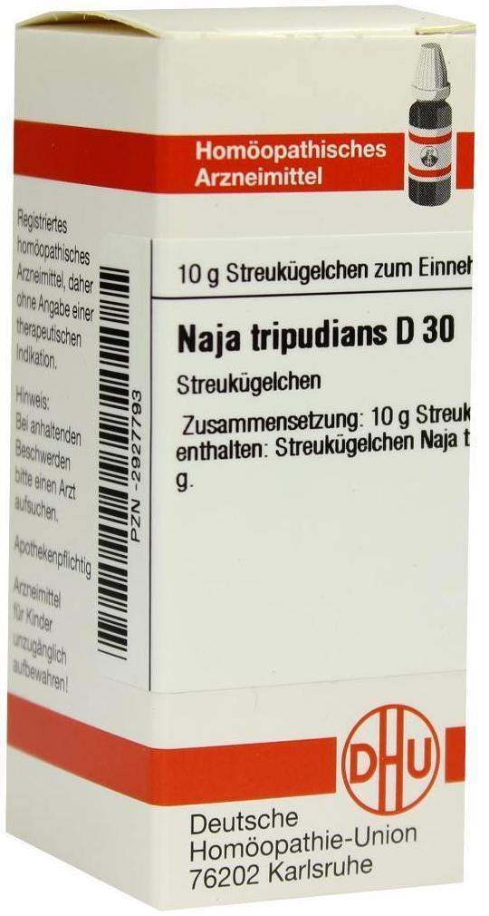 Dhu Naja Tripudians D30 Globuli