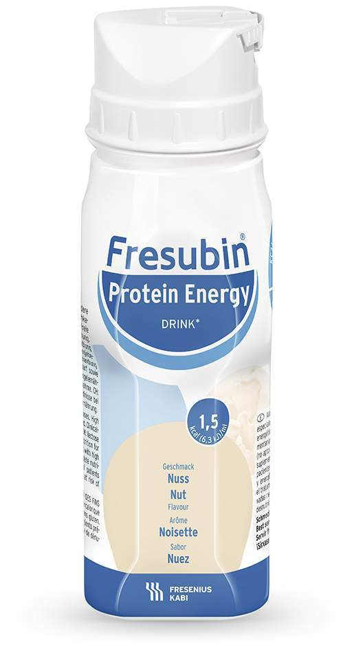Fresubin Protein Energy Drink Nuss Trinkflasche 4 X 200 ml