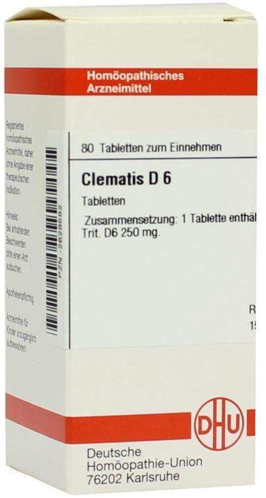 Dhu Clematis D6 Tabletten